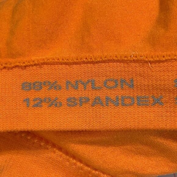 NWT Coobie Intimates Seamless Bra OS Orange Wire Free Soft Scoop Neck - Picture 11 of 11